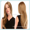 2014 top 100% European human hair lace wig blonde human hair wig